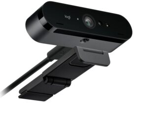 Logitech BRIO 4K Ultra HD Webcam with Windows Hello Support
