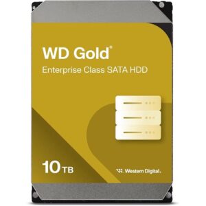 Western Digital Gold 10TB 3.5" Enterprise Class SATA 6 Gb/s HDD