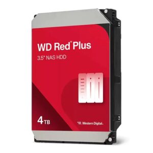 Western Digital WD Red Plus 4TB 3.5" NAS HDD SATA III NAS Hard Drive