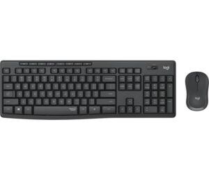 Logitech MK295 Wireless Silent Keyboard and Mouse Combo - Off-White