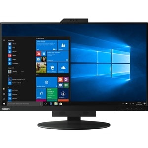 Lenovo 11JHRAR1AU, ThinkCentre TIO27, 27" IPS QHD LED Screen, 2560x1440, 16:9, 4ms, 1xHDMI, 1xDP, USB, Speakers, VESA, Adjustable Height, Tilt, Swivel, Pivot, Camera, 3 Year Warranty