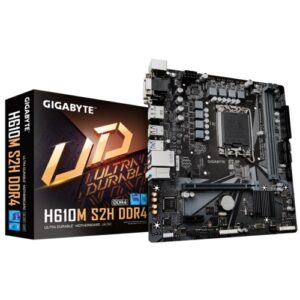 Gigabyte H610M S2H V2 DDR4 LGA1700 Micro ATX Motherboard