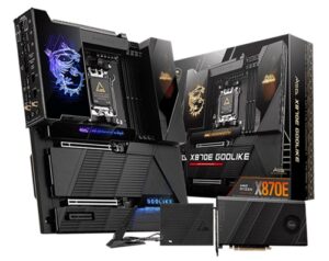 MSI MEG X870E GODLIKE MAX AM5 eATX Desktop Motherboard
