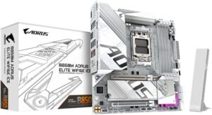 Gigabyte B850M AORUS ELITE WF6E ICE