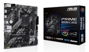 Asus PRIME B550M-K ARGB Micro-ATX Motherboard