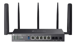 TP-Link DR3650v-4G Omada 4G+ Cat6 AX3000 Wi-Fi 6 Gigabit Desktop DSL Gateway