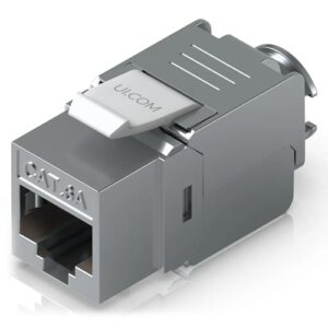 Ubiquiti Cat6A Toolless Keystone Jack, 12-Pack
