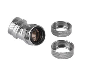 Thermaltake Pacific G1/4 PETG Tube 45deg Dual Compression 16mm OD - Chrome