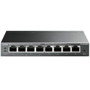 TP-Link TL-SG108PE 8-Port Gigabit Easy Smart Switch with 4 PoE Ports