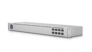 Ubiquiti UniFi USW-Aggregation, 8-port 10G SFP+ Aggregation Switch, Layer 2 Switch, Fanless, 1U Rackmount