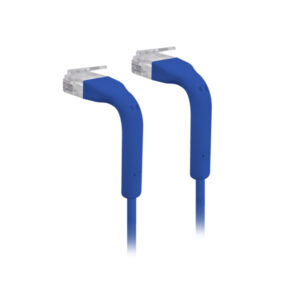 Ubiquiti UniFi Patch Cable Single Unit, 5m, Blue, End Bendable to 90 Degree, RJ45 Ethernet Cable, Cat6, Ultra-Thin 3mm Diameter