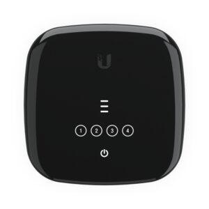 Ubiquiti UF-WIFI6-AU, UFiber Gigabit WiFi6 Passive Optical Network CPE with Built-in WiFi and Multiple VLAN Aware Switch Ports, 1 Year Warranty