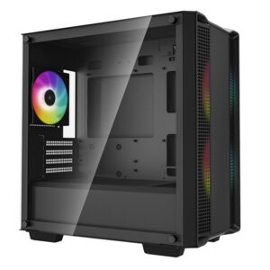 DeepCool CC360 ARGB Micro-ATX Case - Black