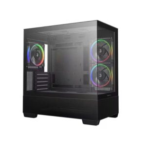DeepCool CG380 3F Panoramic Dual Tempered Glass Micro ATX Case
