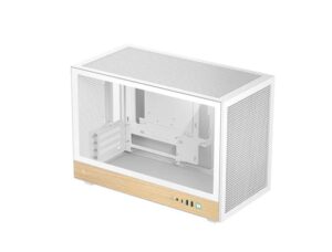 DeepCool CH260 Wood White High Airflow Compact Micro-ATX Wood Grain Case
