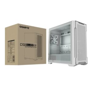 GIGABYTE C102 GLASS ICE Mid Tower Case