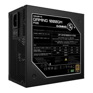 GIGABYTE GAMING 1000GM PG5 1000W 80+ Gold ATX 3.1 PSU