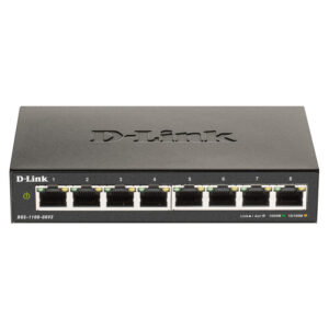 D-Link DGS-1100-08V2 8-Port Gigabit Smart Managed Switch