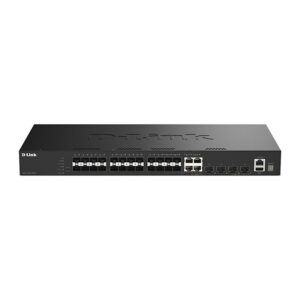 D-Link DGS-1530-28SC 28-Port Gigabit Smart Managed Stackable Switch