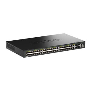 D-Link DGS-1530-52P 52-Port Gigabit Smart Managed Stackable PoE+ Switch