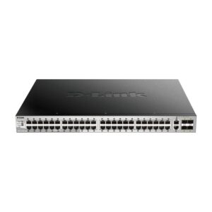 D-Link DGS-3130-54PS 54-Port Stackable Gigabit PoE+ Layer 3+ Switch