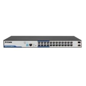 D-Link DGS-F1210-26MPS-E 26-Port Gigabit WebSmart PoE+ Switch