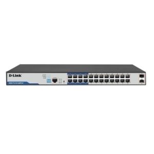 D-Link DGS-F1210-26PS-E 26-Port Gigabit WebSmart PoE+ Switch