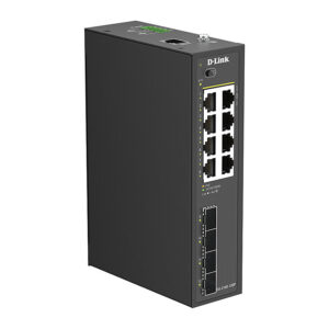 D-Link DIS-210G-12UP 12-Port Gigabit Industrial Smart Managed PoE Switch