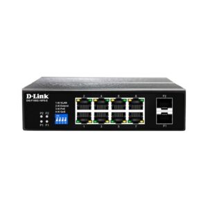 D-Link DIS-F100G-10PS-E 10-Port Gigabit Industrial PoE Switch