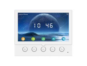 Fanvil i52W Indoor SIP Station, 4 SIP Lines, 5 Buttons, PoE, 7' Colour Screen, Linux, ONVIF, 2Yr Warranty