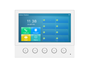 Fanvil i53W Indoor SIP Station, 6 SIP Lines, 5 Buttons, PoE, 7' Colour Touch Screen, Linux, ONVIF, 2Yr Warranty