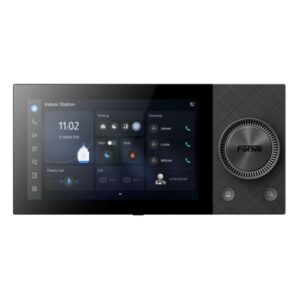 Fanvil i564W is a premium SIP indoor station, 7-inch IPS touchscreen, Wi-Fi 6, Bluetooth, tactile volume knob, 1080p video,HD audio,multiple access