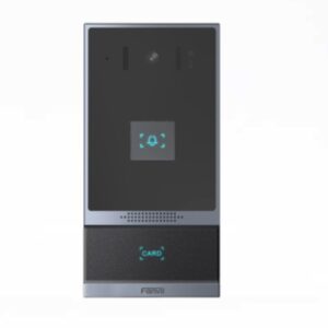 Fanvil i62-2 (2-Wire Model) rugged SIP video door phone, outdoor access control, combining intercom, 2MP wide-angle camera, IP66 weatherproofing, IK07