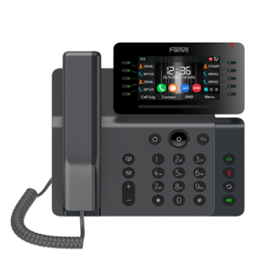 Fanvil V65 Prime Business Phone, 4.3' Adjustable Screen, built-in BT and Wi-Fi, 20 Lines, 45 DSS Keys, HD Voice Quality, SBC Ready, 2 Years WTY