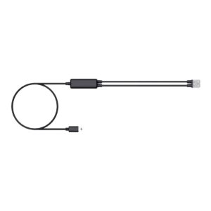 LAST STOCK Yealink Telephone cable for WH64/WH65/WH68, Compatible with Cisco/Avaya/Poly/Grandstream/Mitel/Unify phones, without remote control