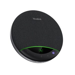 Yealink SP96 with Dongle USB-C/A, AI Noise Cancellation, ·6 Mic for 5m All-round Voice Pick Up, 65 mm Speaker Full Duplex Audio & Echo Cancellation