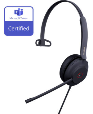 Yealink UH37 Microsoft Teams Certified USB Wired Headset (Mono)