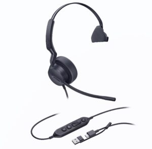 Yealink UH44 Mono Microsoft Teams Wired Headset (USB-C/A)