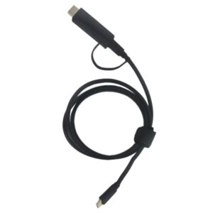 Yealink USB-C-HDMI, Replacement UBS-C To USB-C/HDMI Cable For Use With M Touch-II, USB-HDMI-1.2m