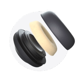 Yealink YHA LEC UH37 Replacement Ear Cushion - 1 Pair