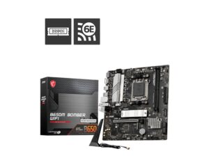 MSI B650M BOMBER WIFI AMD AM5 mATX Motherboard