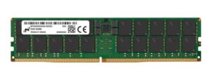 Micron 64GB (1x64GB) DDR5 RDIMM 6400MHz CL52 2Rx4 ECC Registered Server Data Center Memory