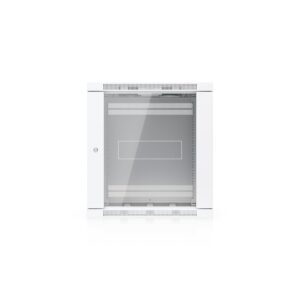 Ubiquiti 12U Rack Cabinet, Fully Assembled Wall-Mount Rack