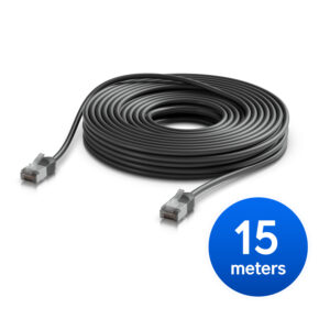Ubiquiti UniFi Premium Outdoor Patch Cable, 15M, Black