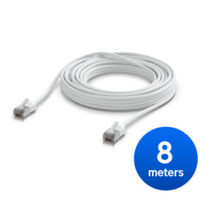 Ubiquiti UniFi Premium Patch Cable Outdoor, 8M, White