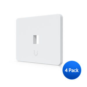 Ubiquiti Universal Paintable Keystone Wall Plate, 4-Pack