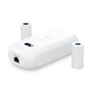 Ubiquiti Camera 8MP Wide Angle Lens (97.5˚ H), 12MP Fisheye 360˚ Lens, Colour LCM Display For Device Status Monitoring