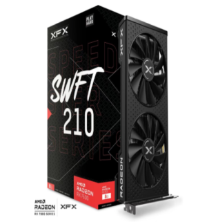 XFX Speedster SWFT210 AMD Radeon RX 7600 Core Gaming Graphics Card with 8GB GDDR6