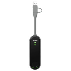 Yealink WPP30 Wireless Presentation Pod | One-click, Trouble-free Presentations, Plug & Play, Hardware Encoding, 4K UHD, Wifi 16 High-speed Chip