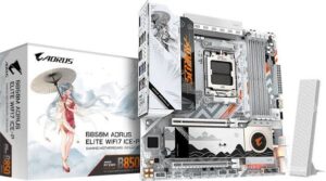 Gigabyte B850M AORUS ELITE WIFI7 ICE-P Motherboard